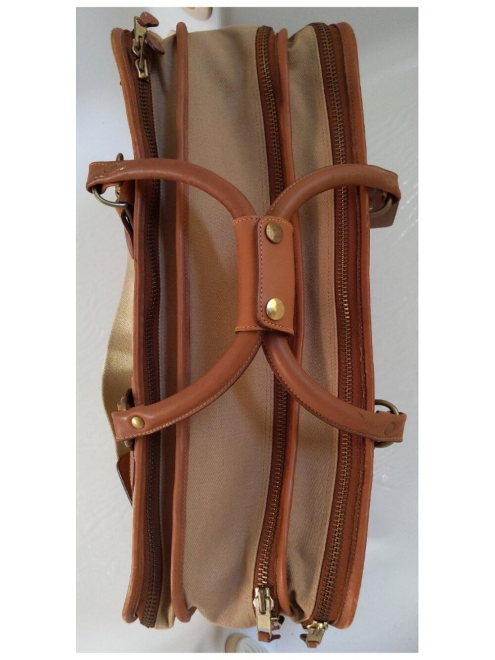 Ghurka Marley Hodgson no. 36 "The Stowaway" Leather Carry On Travel Bag - Picture 4 of 14